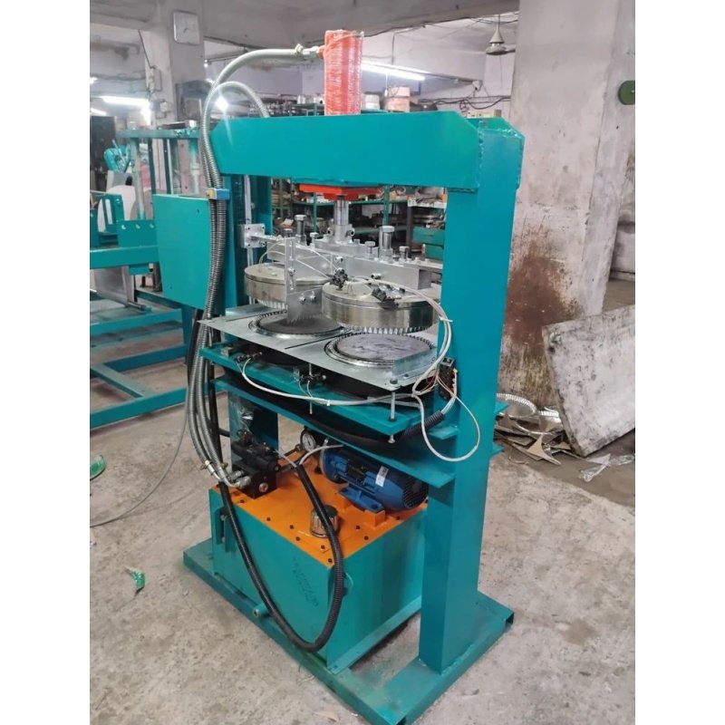 Automatic Double Die Buffet Plate Making Machine
