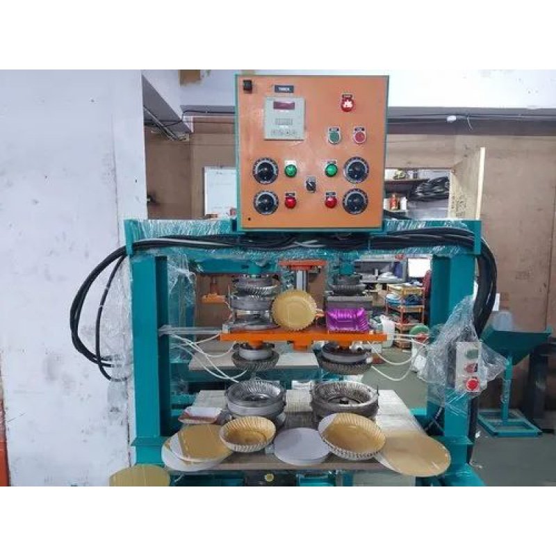 Four Die Paper Plate Machine